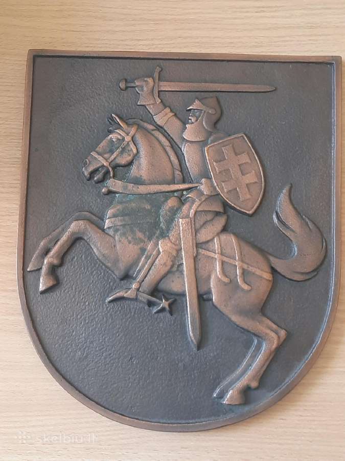 Parduodamas bareljefas Vytis.