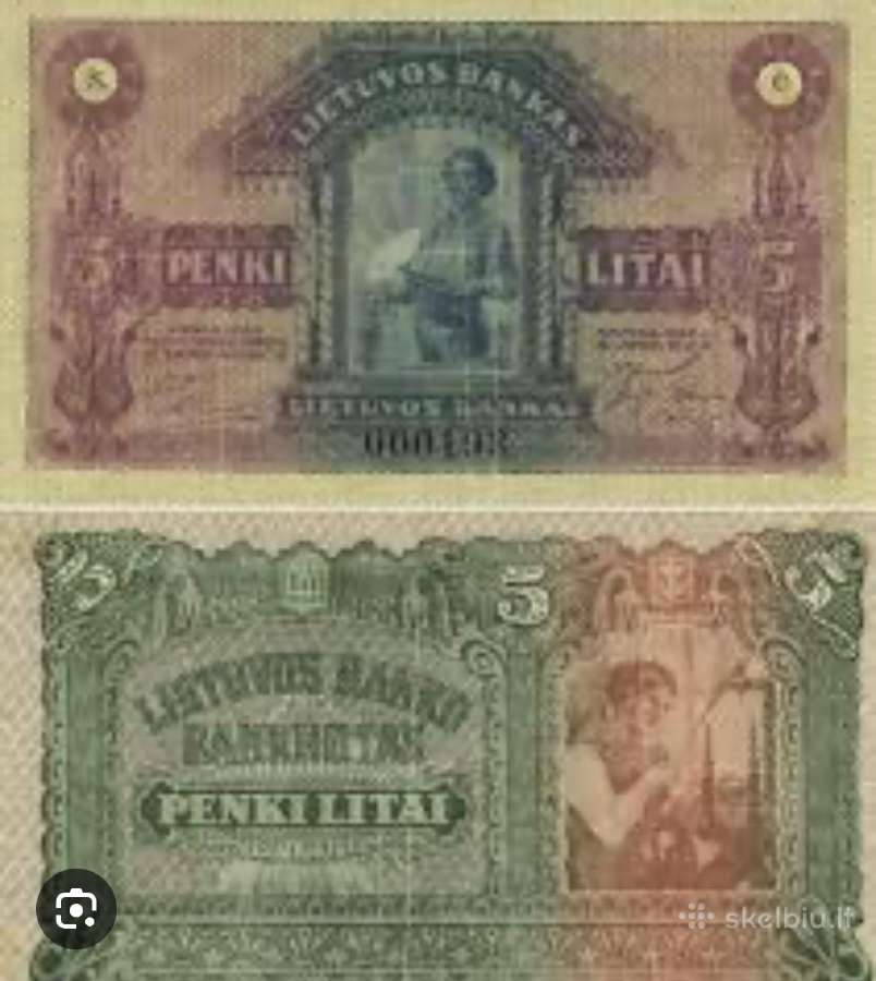 Brangiai sau į kolekciją perku Lietuviškus pinigus