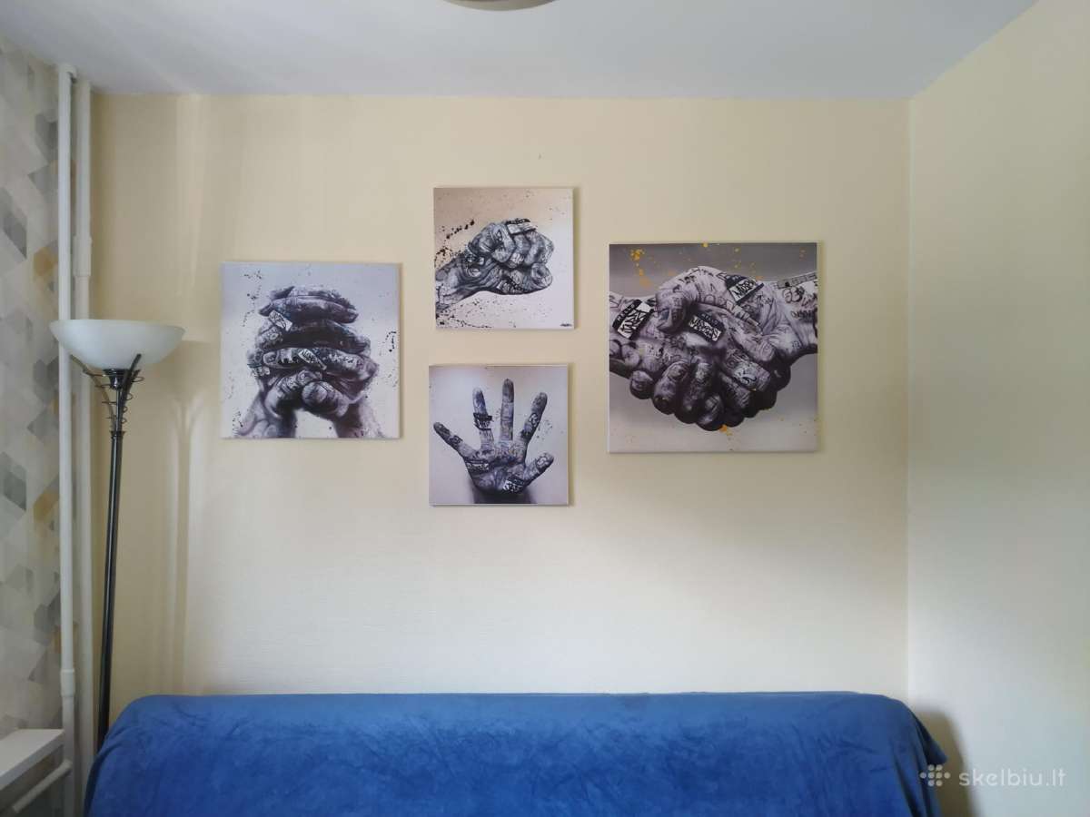 Grafičio tipo paveikslų komplektas