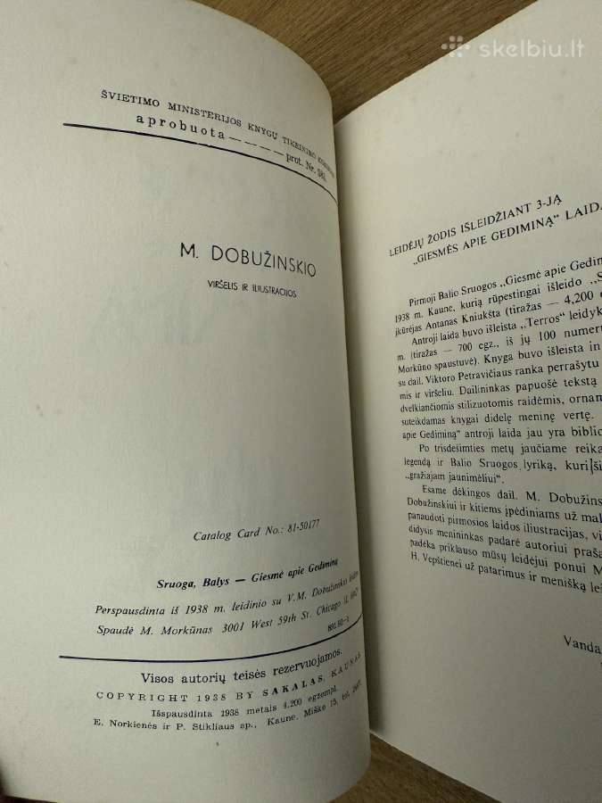 Giesmė apie Gediminą. 1938 m. - nuotraukos Nr. 4