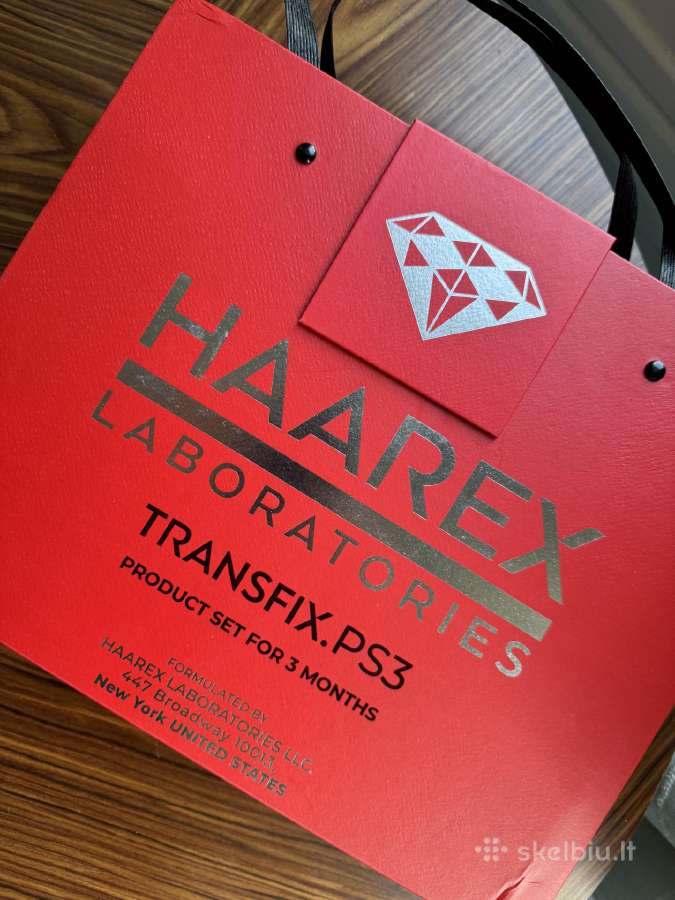 Haarex 3 mėn plaukų priežiūros rinkinys