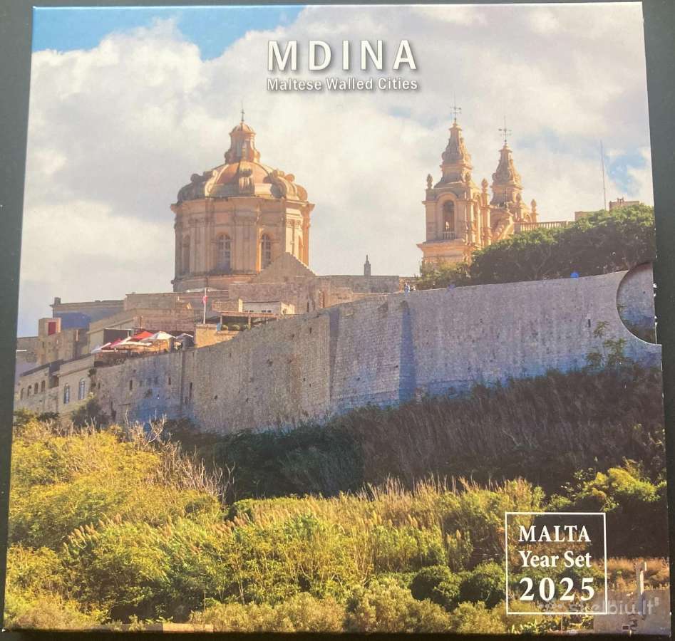 Malta 2025 rinkinys, 2€ monetos - nuotraukos Nr. 3
