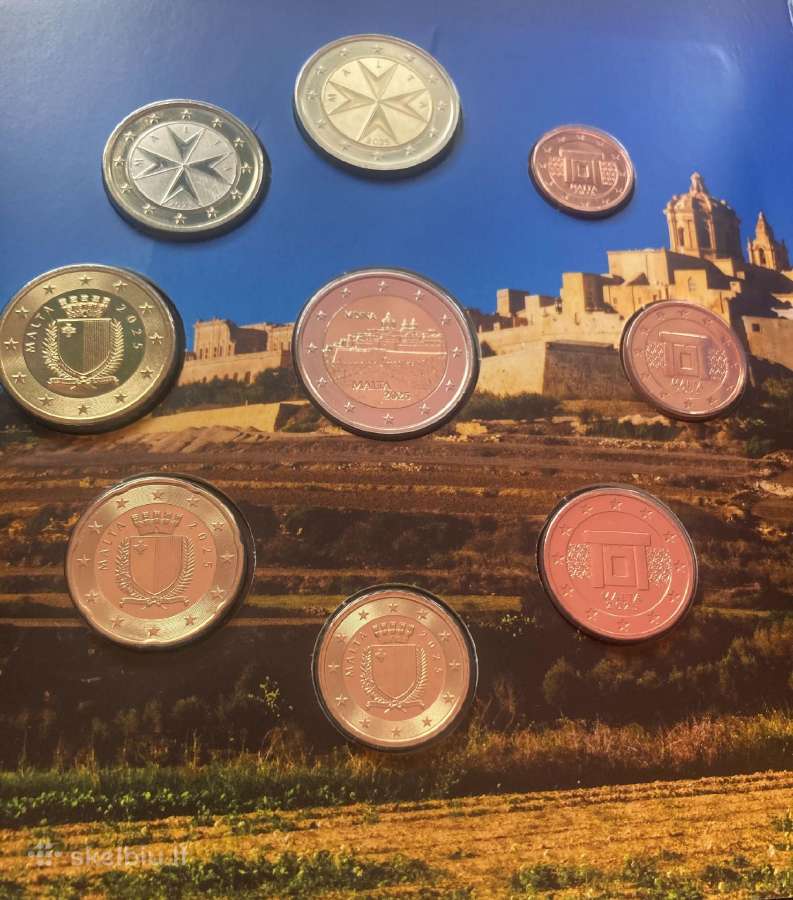 Malta 2025 rinkinys, 2€ monetos - nuotraukos Nr. 2