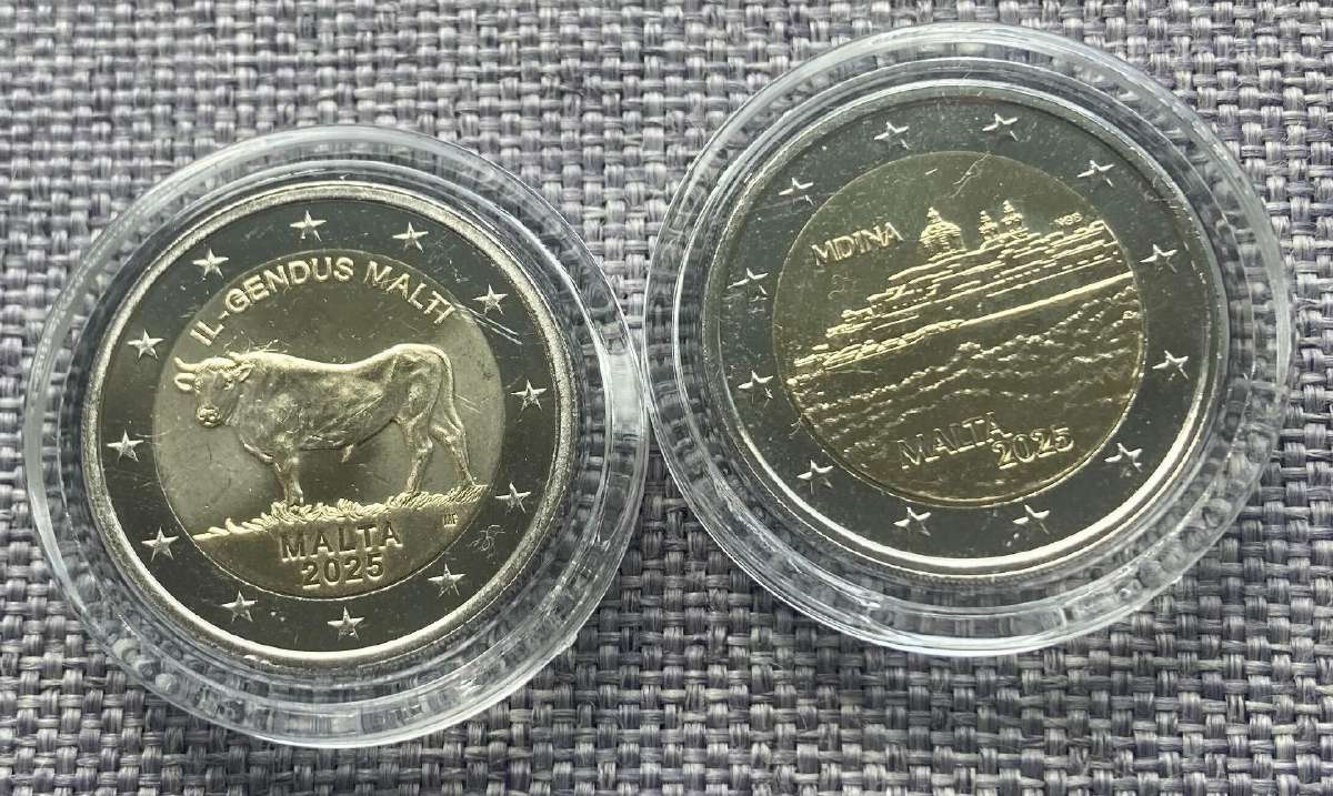 Malta 2025 rinkinys, 2€ monetos