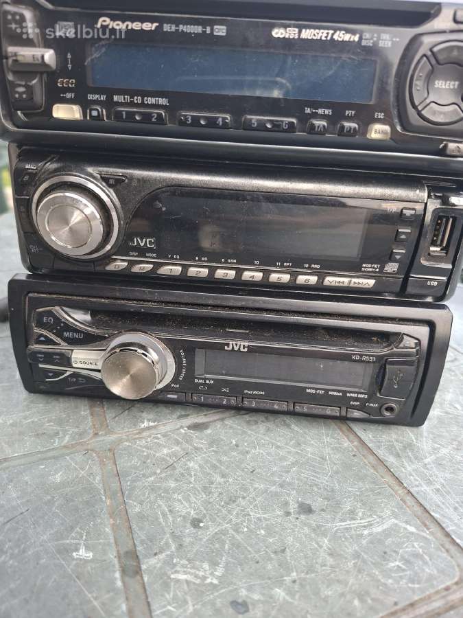 Pioner,JVC,CD,mp3,usb.radiogrotuvai - nuotraukos Nr. 3
