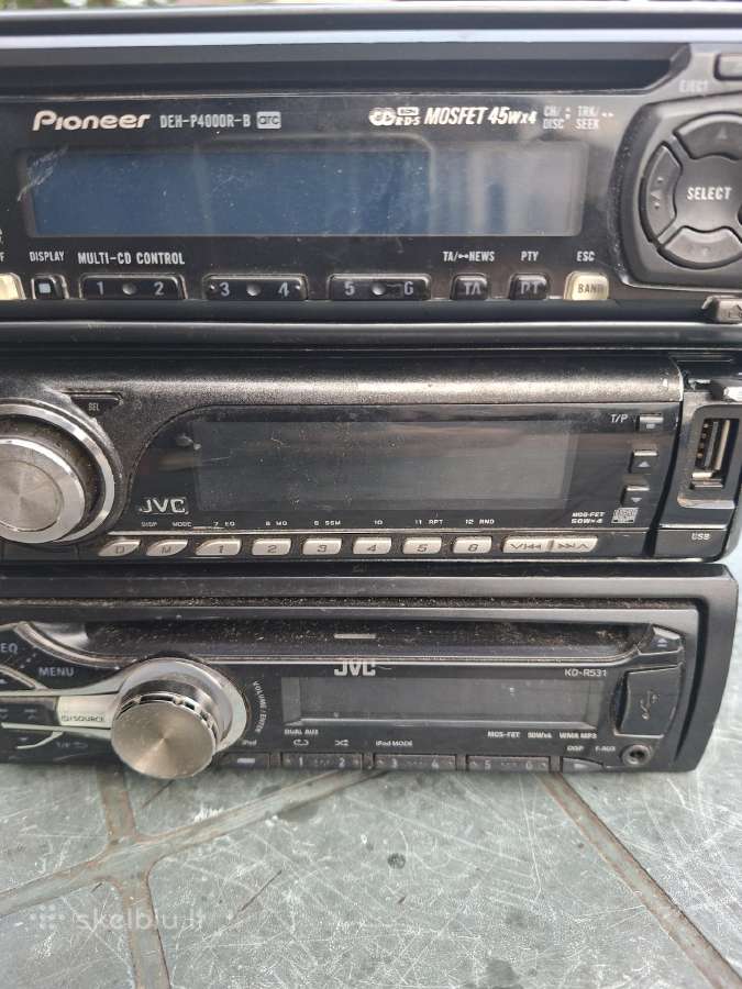 Pioner,JVC,CD,mp3,usb.radiogrotuvai - nuotraukos Nr. 4