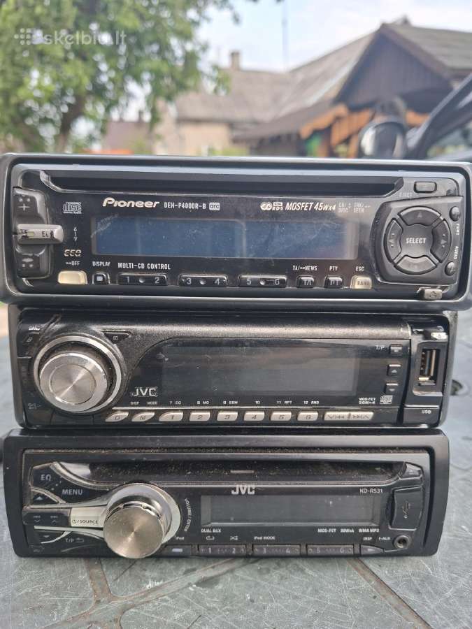 Pioner,JVC,CD,mp3,usb.radiogrotuvai - nuotraukos Nr. 5