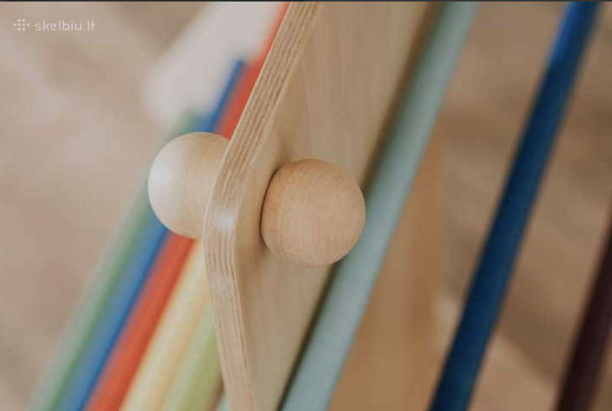 Montessori Laipiojimo Kopėčios Pikler Komplektas - nuotraukos Nr. 3
