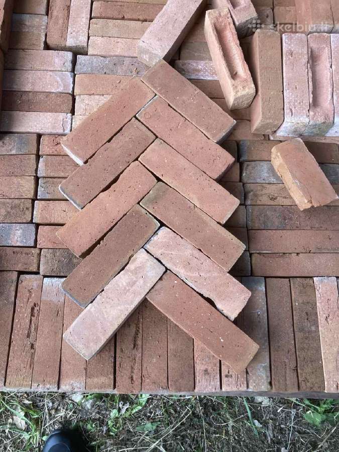 Pjaustytos olandiškos klinkerio plytos