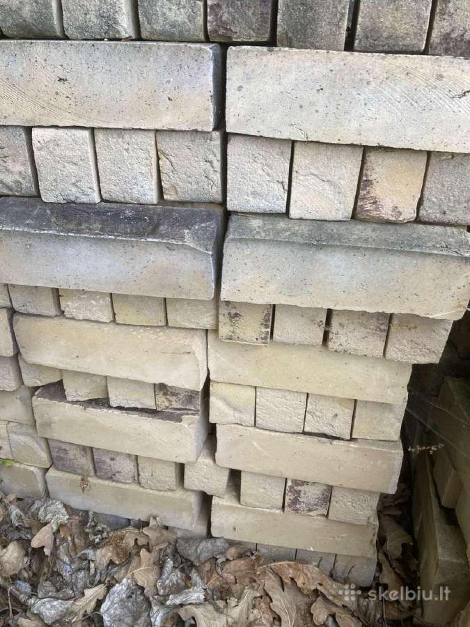 Pjaustytos olandiškos klinkerio plytos - nuotraukos Nr. 4