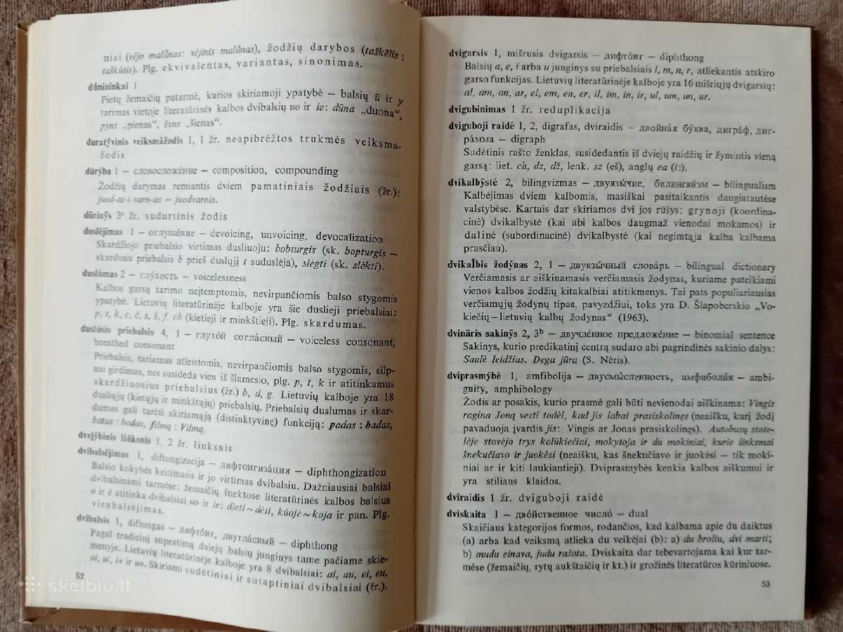 Kalbotyros terminų žodynas - nuotraukos Nr. 8