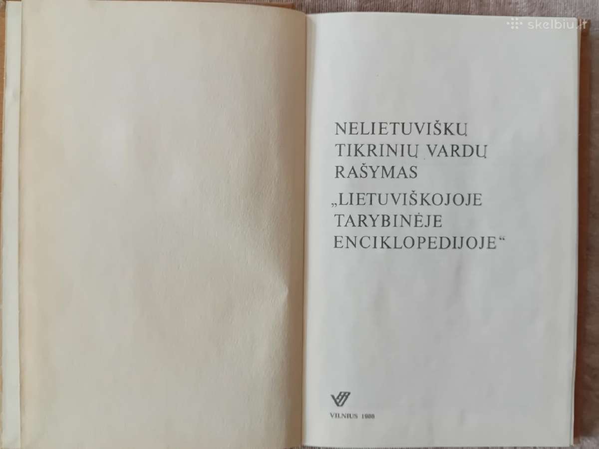 Nelietuviškų tikrinių vardų rašymas - nuotraukos Nr. 2