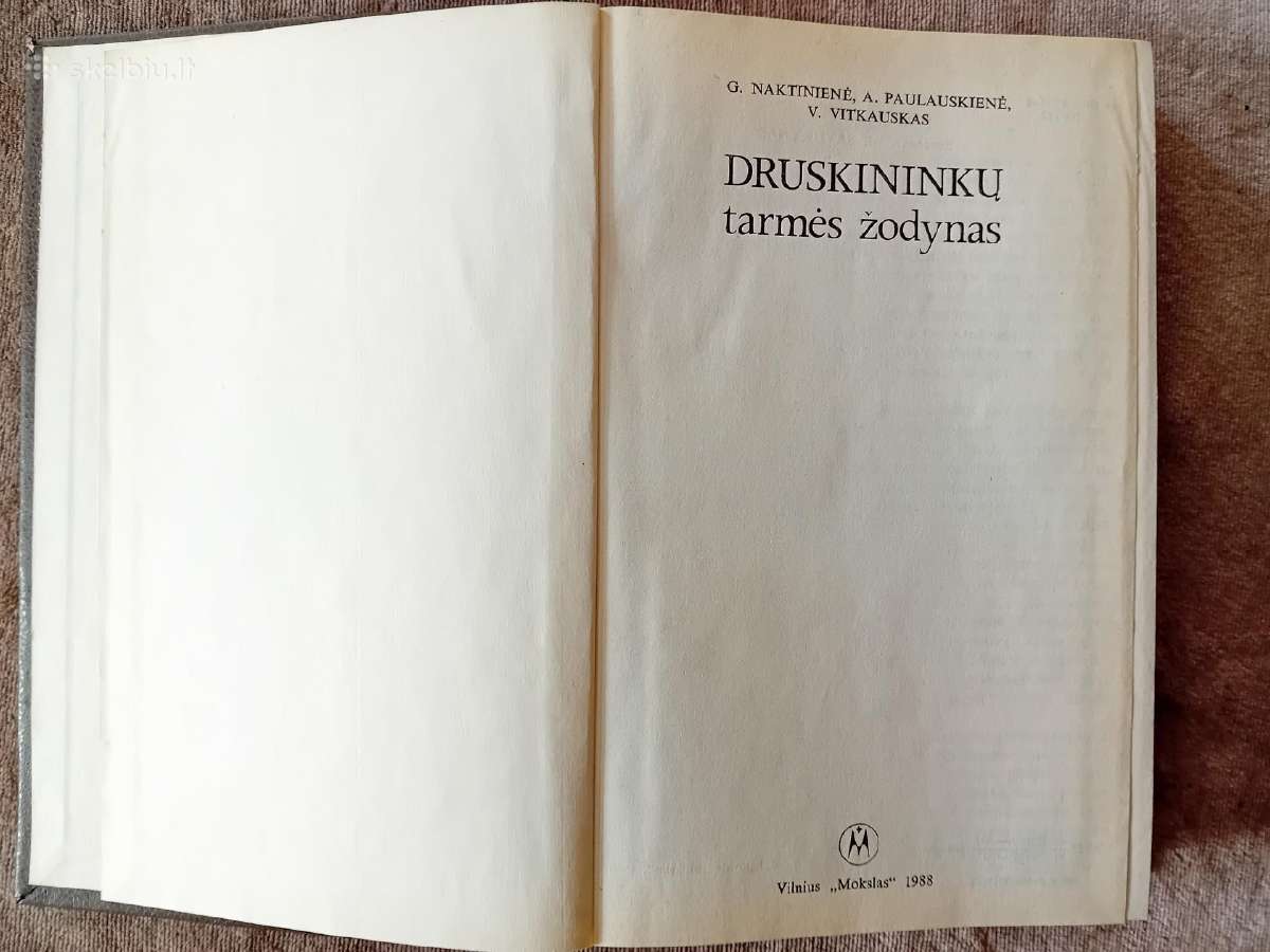 Druskininkų tarmės žodynas - nuotraukos Nr. 3