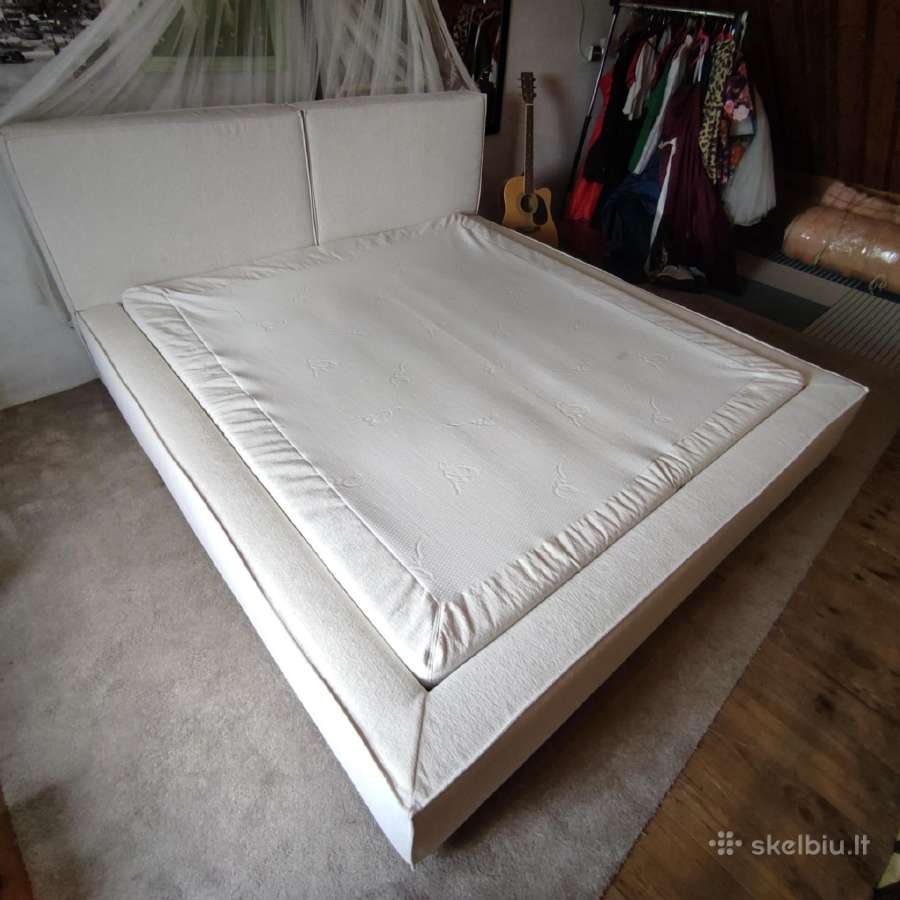 Lova+čiužinys+antčiužinis 180x200 nauja išpakuota