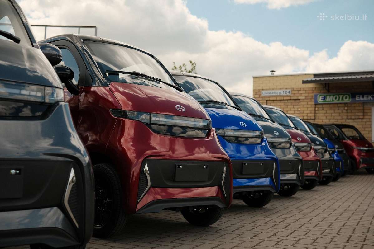 Elektrinis mini automobilis J4 1000w 65ah 60v - nuotraukos Nr. 2