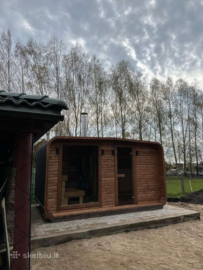 Naujiena Cube Wide pirtis sauna - nuotraukos Nr. 19