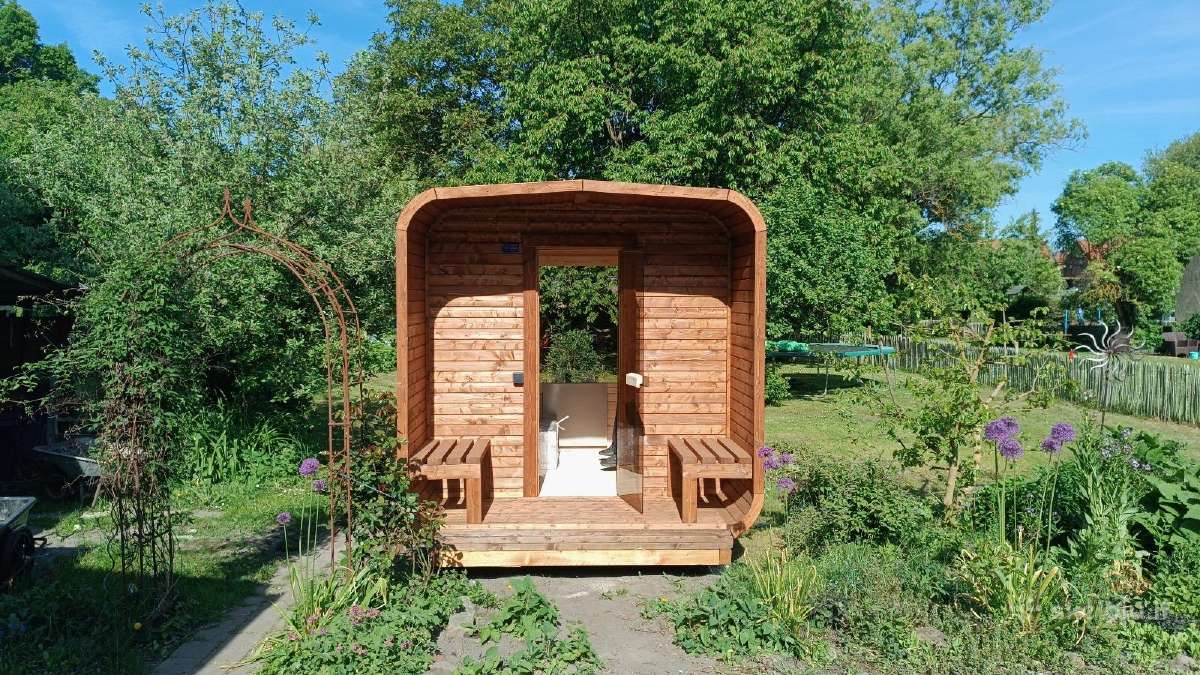 Cube Sauna: pusapvalė lauko pirtis - nuotraukos Nr. 7