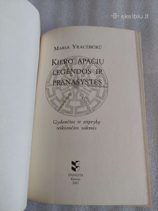 Kiero apačių legendos ir pranašystės - nuotraukos Nr. 2