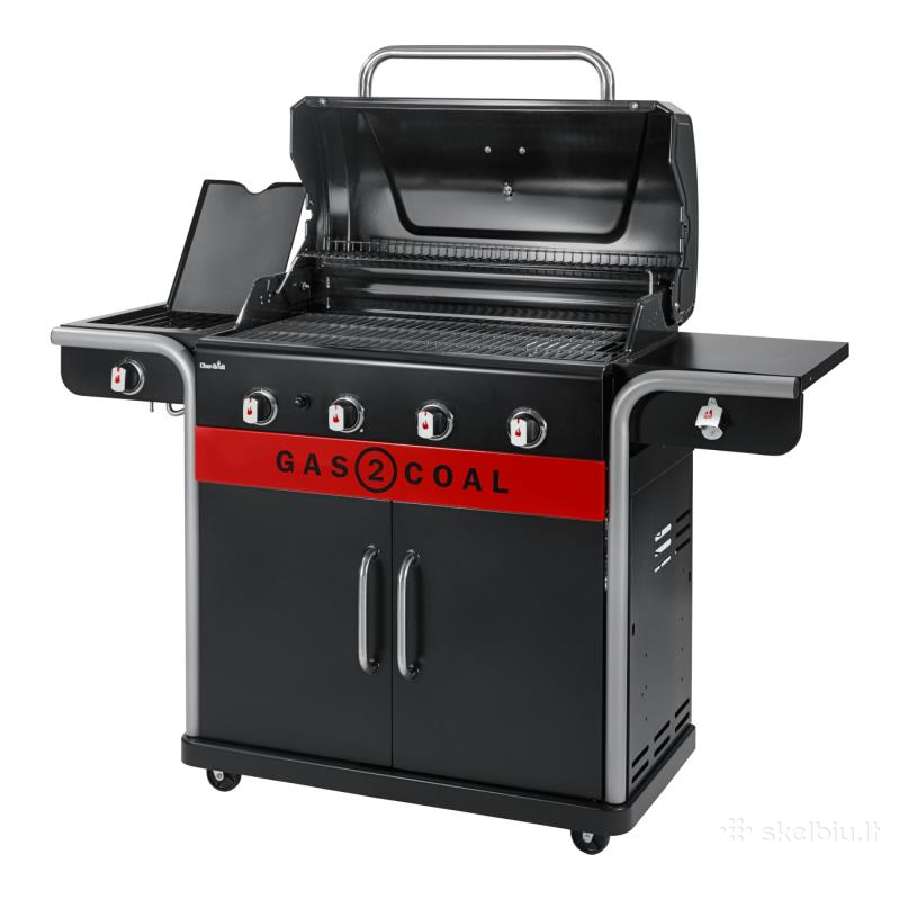 Hibridinis grilis Char-broil Gas2coal 4G kepsninė - nuotraukos Nr. 7