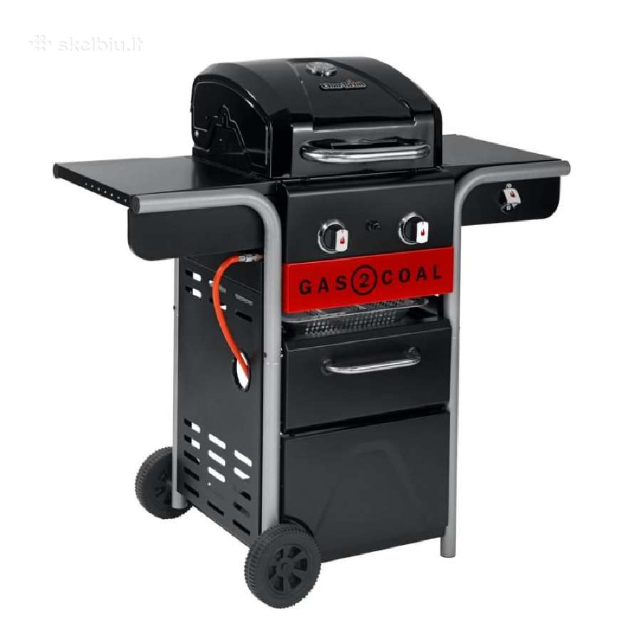 Hibridinis grilis Char-broil Gas2coal 2g kepsninė - nuotraukos Nr. 3