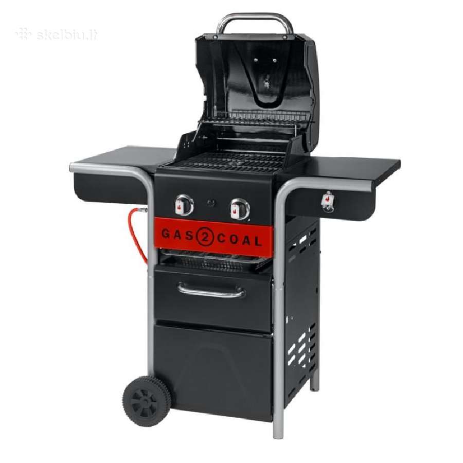 Hibridinis grilis Char-broil Gas2coal 2g kepsninė - nuotraukos Nr. 4