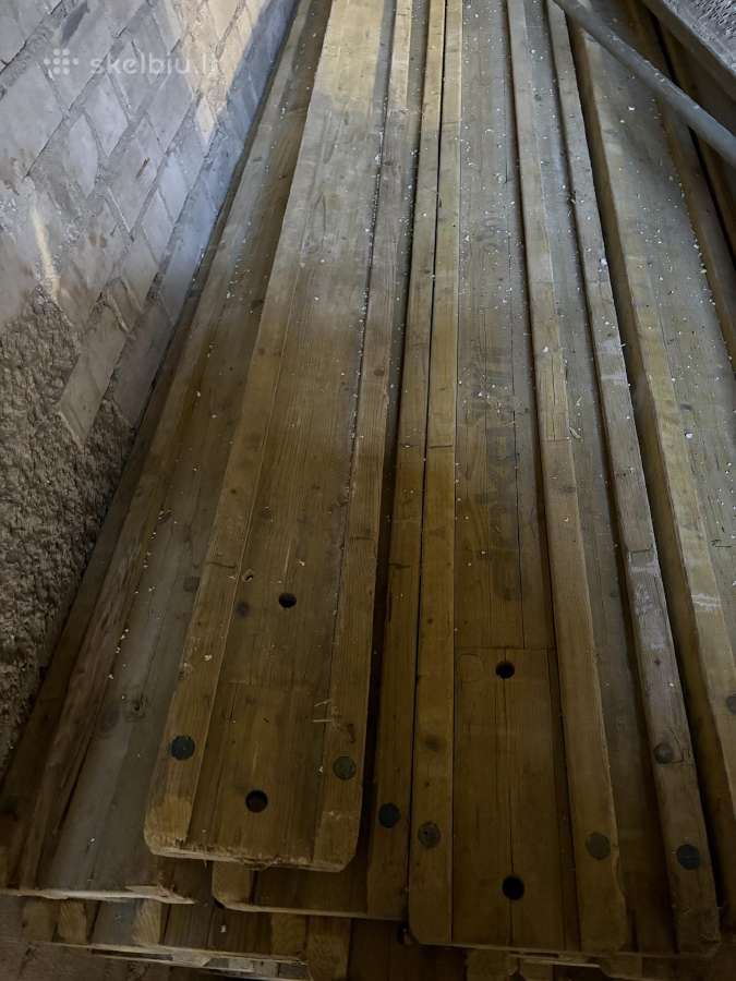 Dvitėjinės sijos Doka klojiniams, statramsčiai - nuotraukos Nr. 4