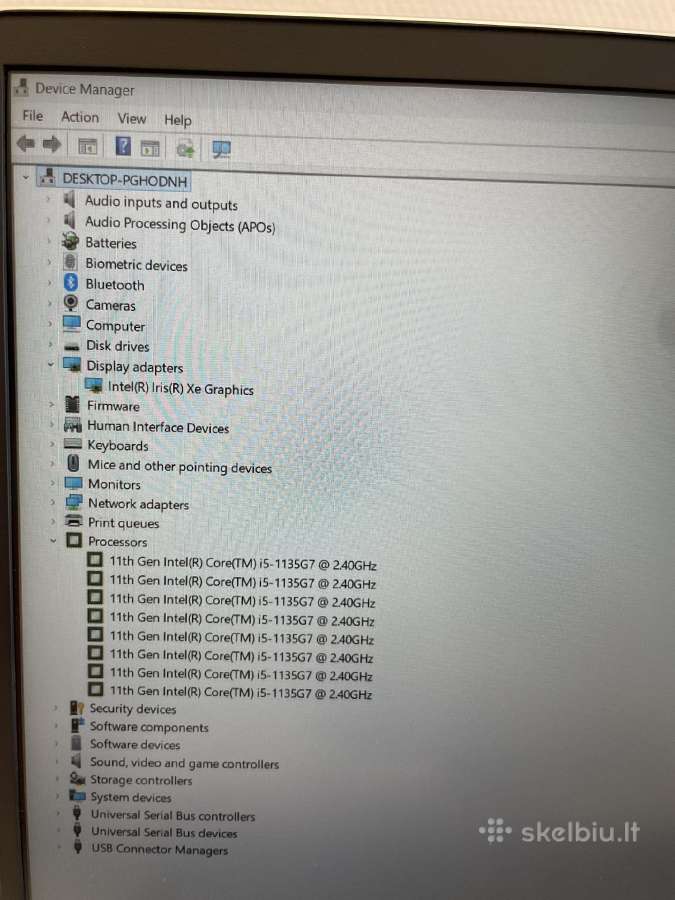 Hp Probook 650 G8 I5-1135g7 8 GB RAM 256 SSD - nuotraukos Nr. 8