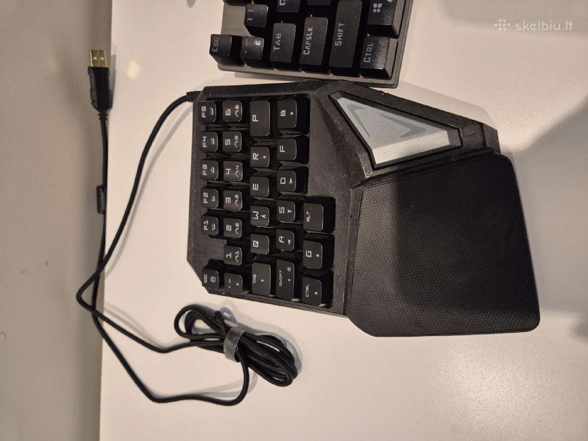 Mechaninės klaviatūros ir žaidimų pelė. Rgb - nuotraukos Nr. 3