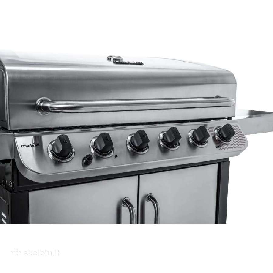 Dujinis grilis Char-broil Convective 640s kepsninė - nuotraukos Nr. 12