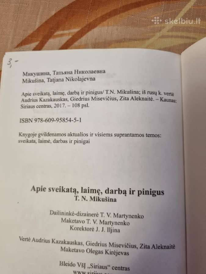 Apie sveikatą , laimę , darbą ir pinigus - nuotraukos Nr. 7
