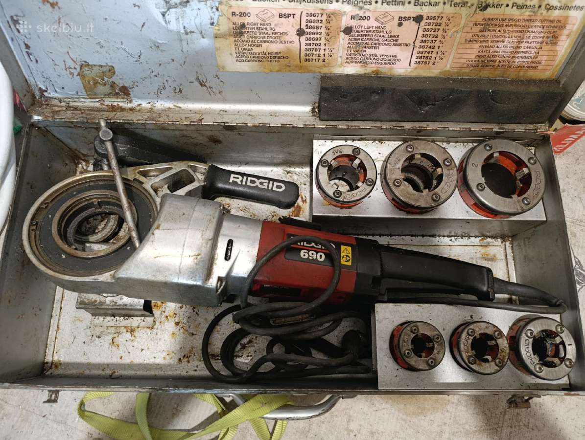 Ridgid 690 Sriegiklis