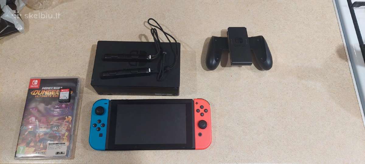 Sveiki, parduodu Nintendo switch (32gb) be dežės