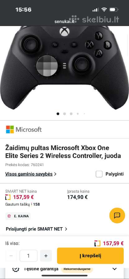 Xbox Elite Series 2 Pultas - nuotraukos Nr. 5