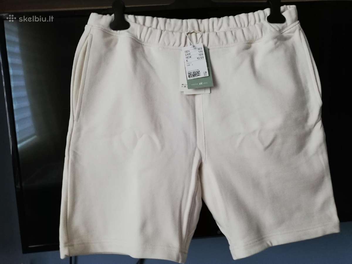H&m nauji vyriški medvilniniai šortai