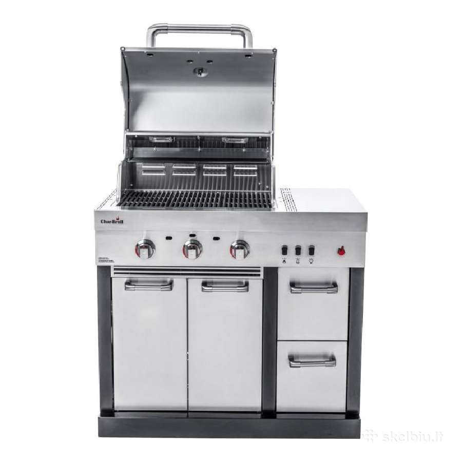 Dujinis grilis - lauko virtuvė Char-broil Ultimate - nuotraukos Nr. 3
