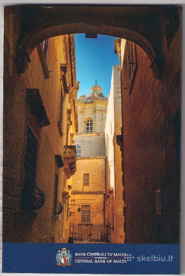 2 euro moneta Malta 2025 Mdina tvirtovė Bu - nuotraukos Nr. 2