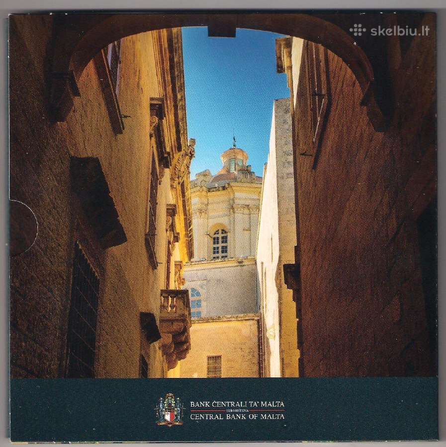Euro monetų rinkinys Malta 2025 Mdina tvirtovė - nuotraukos Nr. 2
