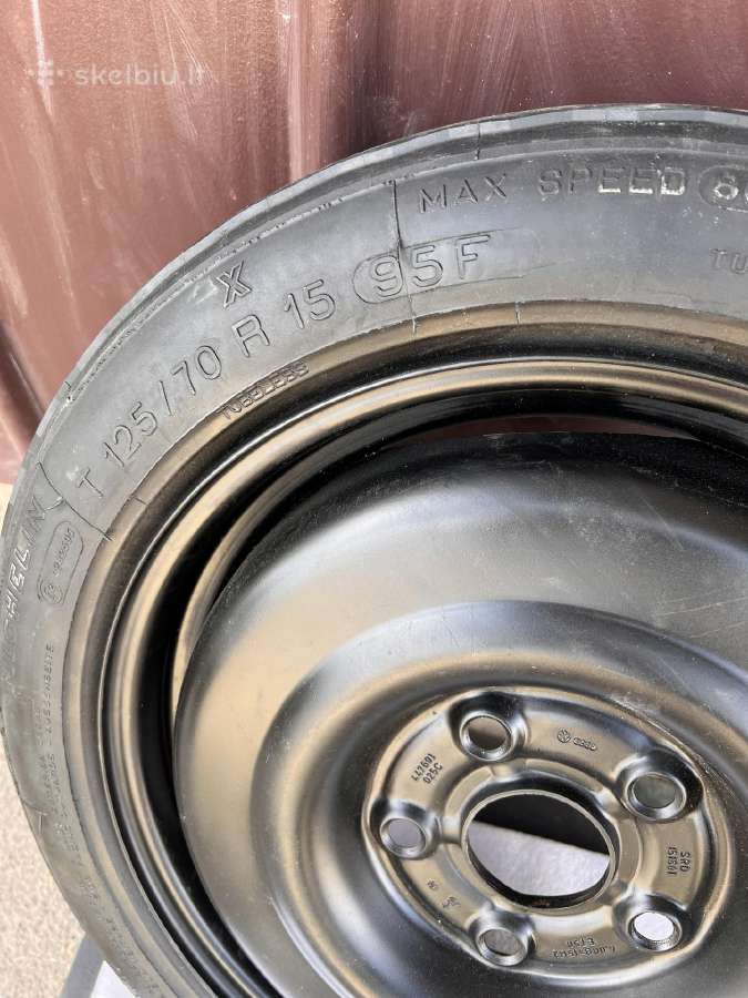 Audi Volkswagen atsarginis ratas