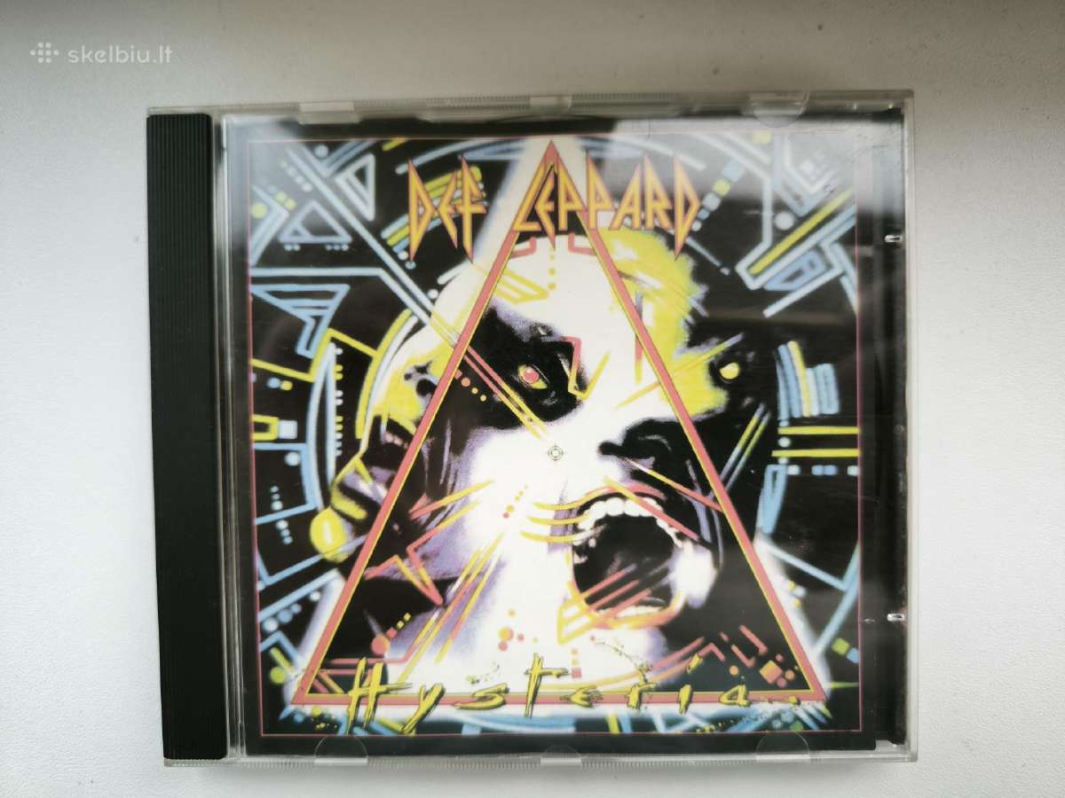 CD Def Leppard Euphoria, Pyromania, Hysteria - nuotraukos Nr. 5