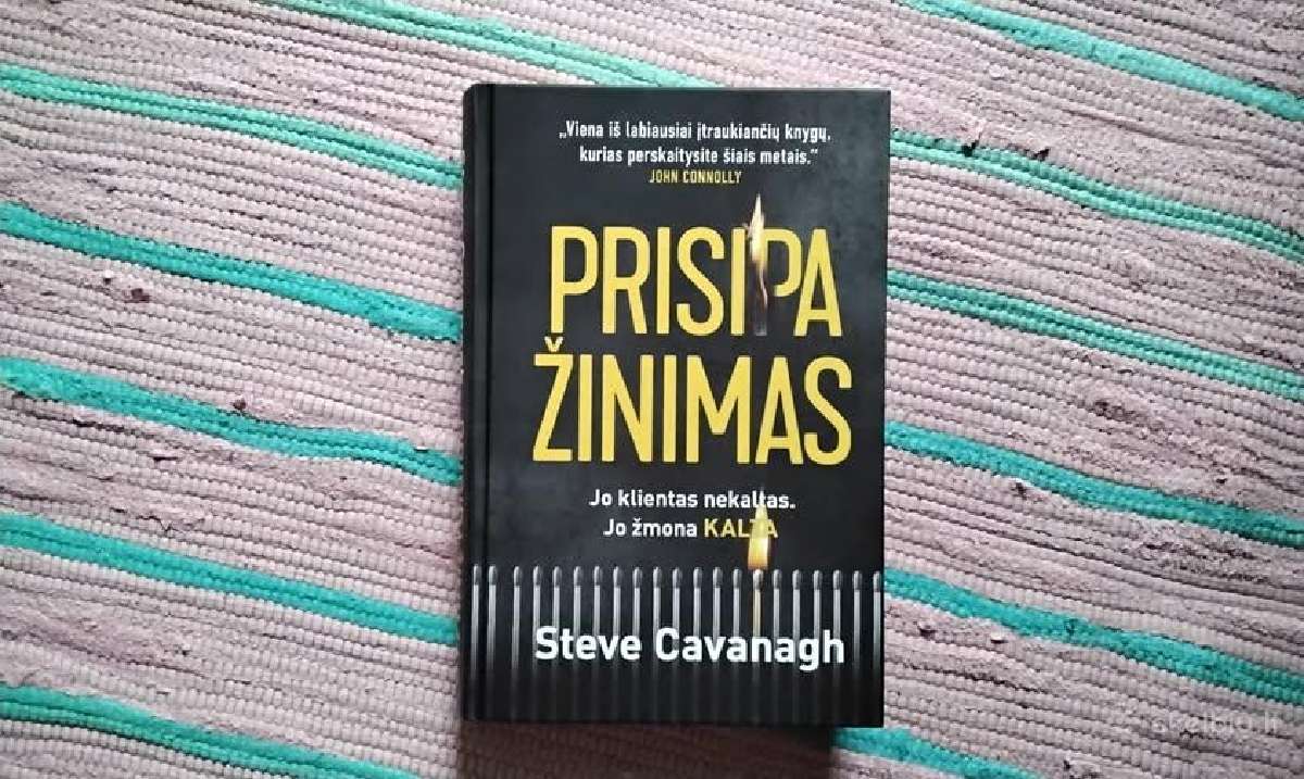 Prisipažinimas Steve Cavanagh