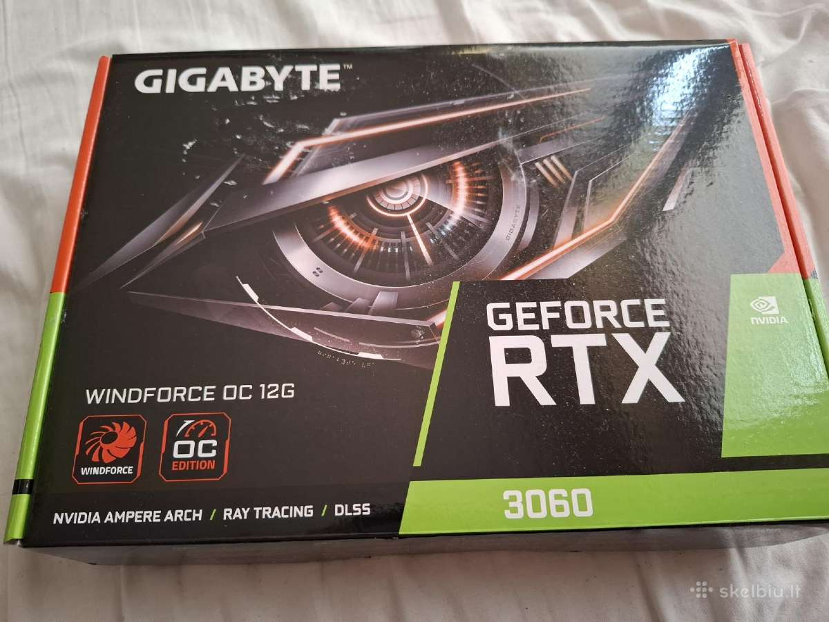 Gigabyte Rtx 3060 dėžė