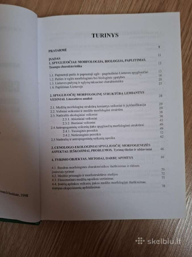Lietuvos spygliuočiai: morfologinės struktūros - nuotraukos Nr. 2