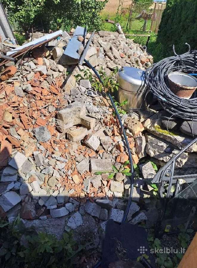 Betono atliekos, gruzas, plytu atliekos.