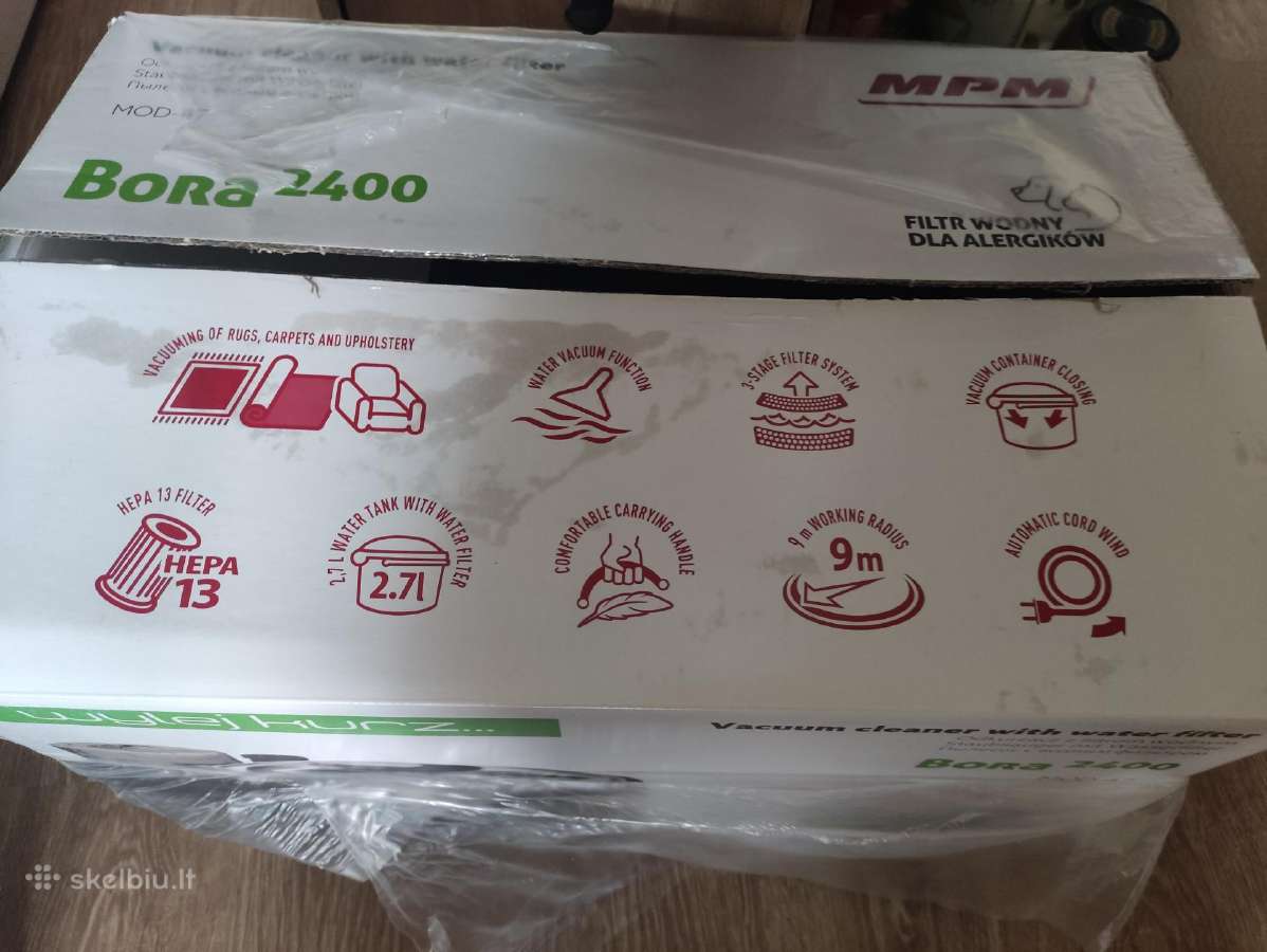 Dulkių siurblys su vandens filtru ,su garantija - nuotraukos Nr. 7
