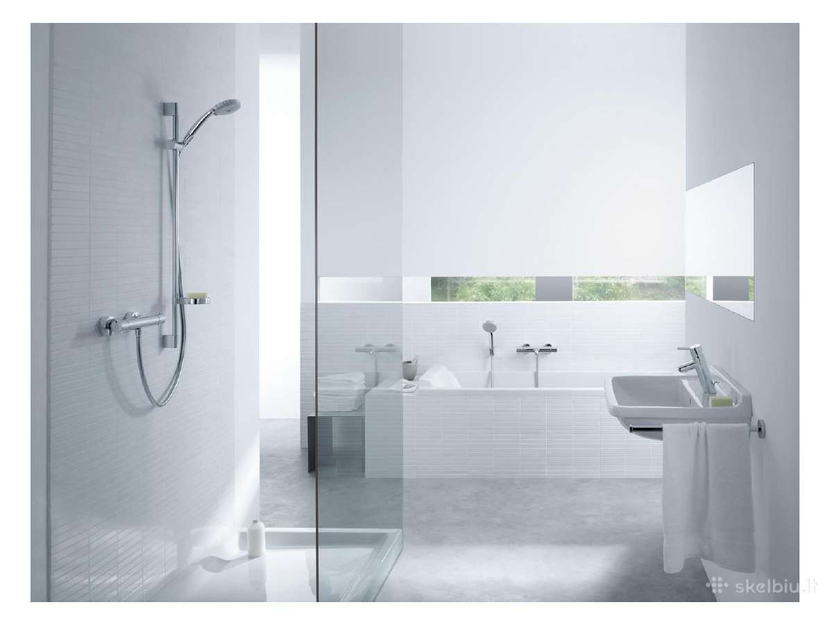 Dušo komplektas Hansgrohe Croma 100, 27085000 - nuotraukos Nr. 3