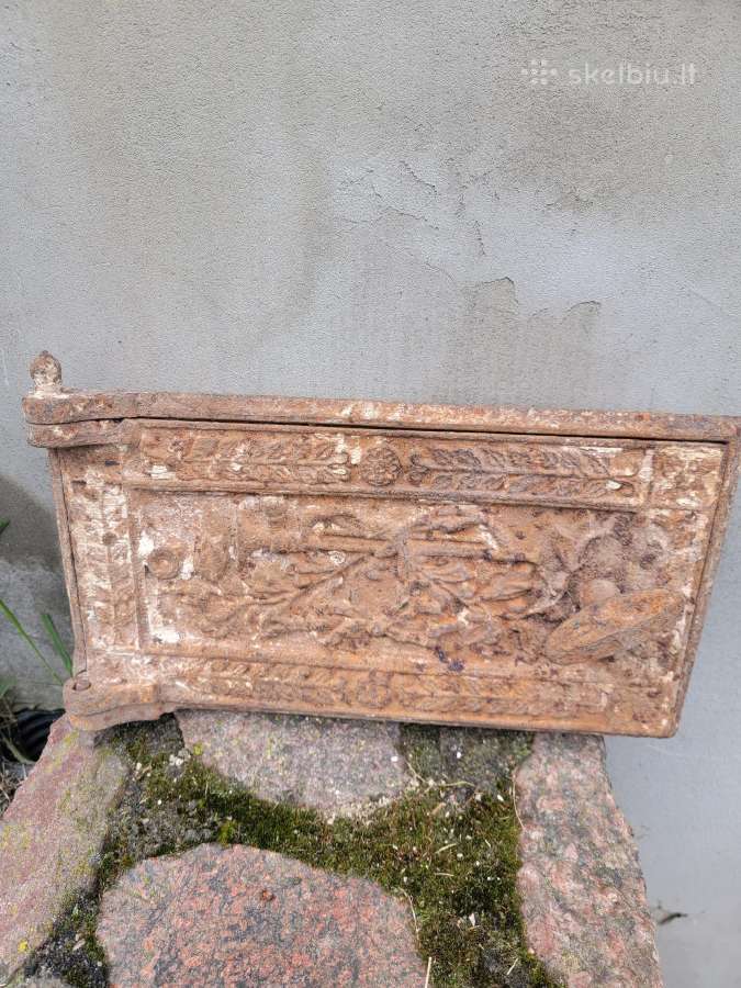 Senovinės špižinės krosnies durelės - nuotraukos Nr. 2