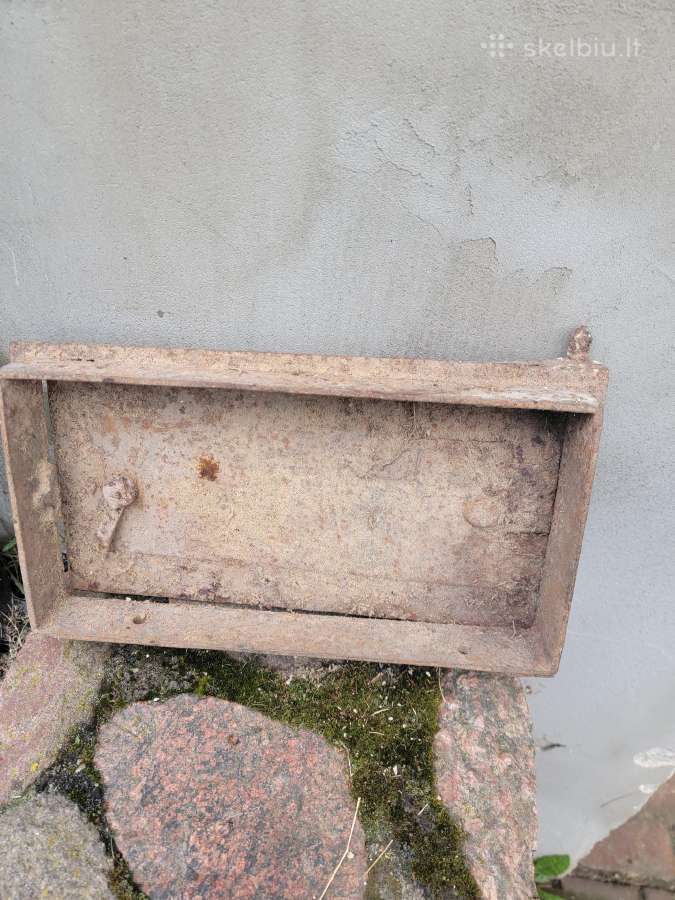 Senovinės špižinės krosnies durelės - nuotraukos Nr. 3