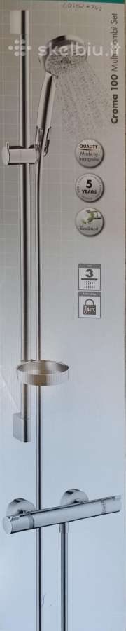 Dušo komplektas Hansgrohe Croma 100, 27085000 - nuotraukos Nr. 11