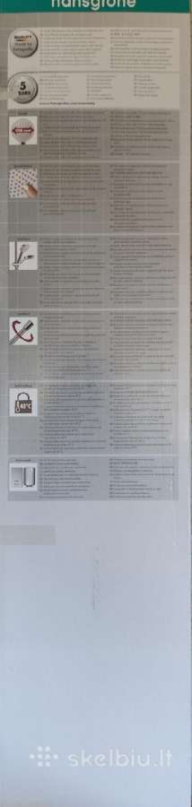 Dušo komplektas Hansgrohe Croma 100, 27085000 - nuotraukos Nr. 8
