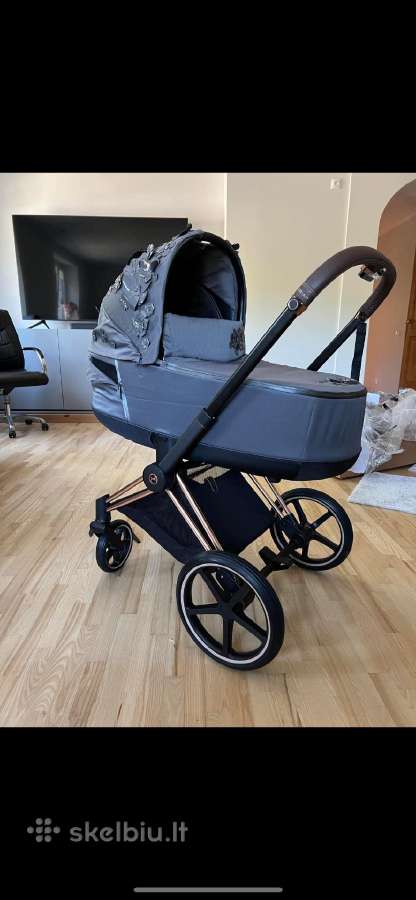 Vežimėlis Cybex Priam Flower Grey